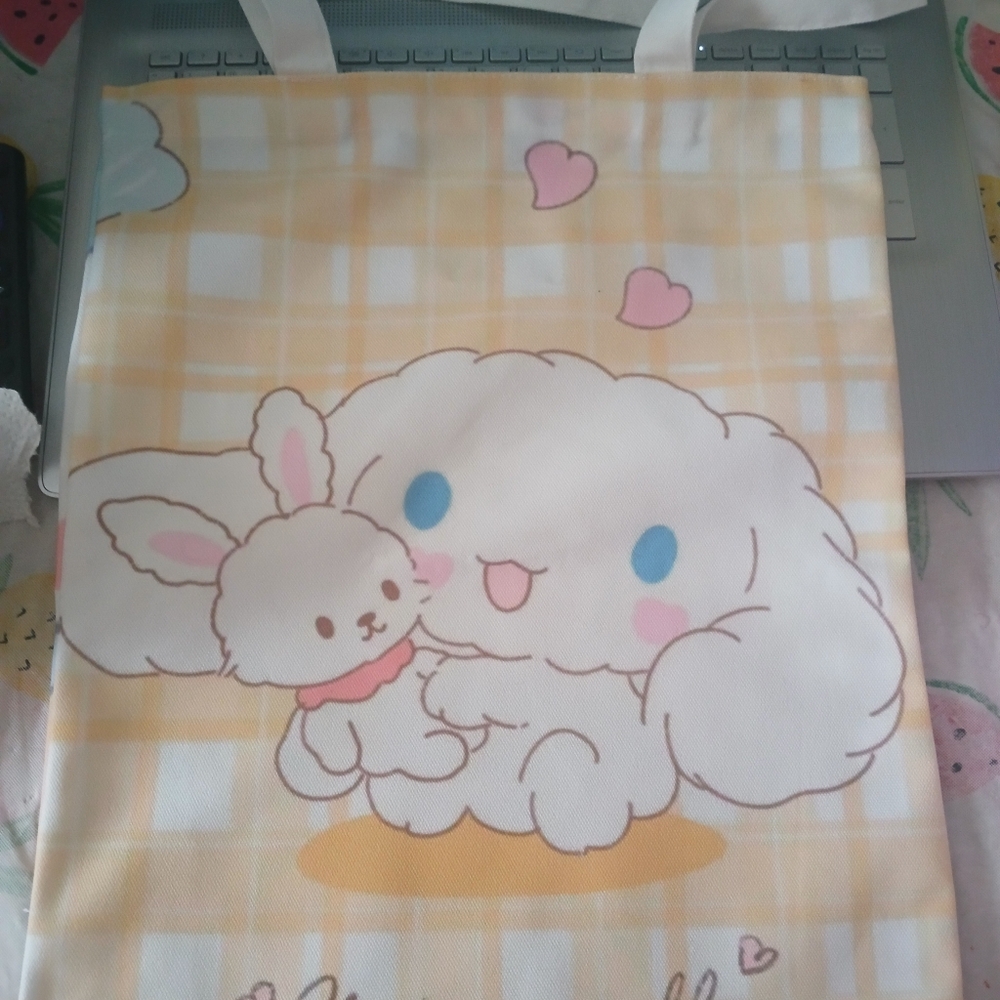 Cinnamoroll Canvas Tote Bag